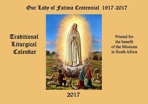 Our Lady of Fatima Calendar